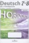 Решебник контрольные задания Horizonte по Немецкому языку для 7‐8 класса Аверин М.М.